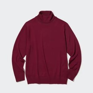 Uniqlo. 100% wool turtleneck